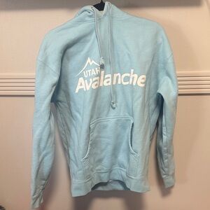Avalanche Sky Blue Pullover Hoodie